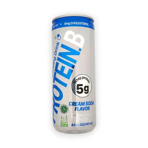 Protein.B Cream Soda 240ml / Protein.B Krēma Soda 240ml - Oishii Asian Mart