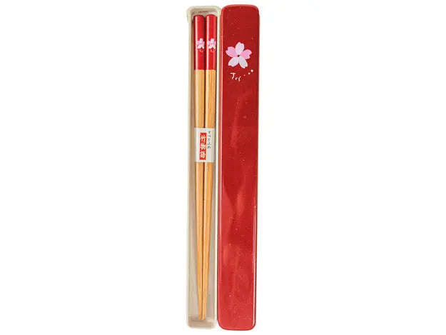 Red Chopsticks box set/ Sarkano Irbulīšu Kastītes Komplektiņš - Oishii Asian Mart