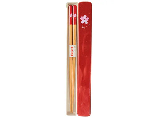 Red Chopsticks box set/ Sarkano Irbulīšu Kastītes Komplektiņš - Oishii Asian Mart