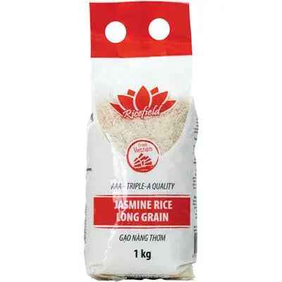 RF Jasmin Rice Long Grain 1kg/ RF Jasmin rīsi garie graudi 1kg