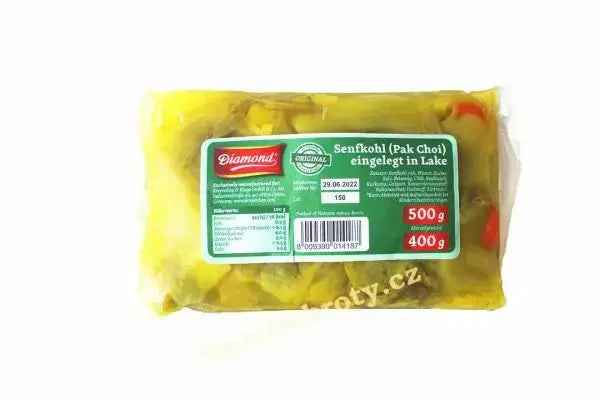 Sour mustard, pickled 500g/ Skābas Marinētas Sinepju Lapas 500g