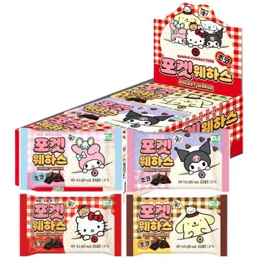 Seoju Chocolate Pocket Wafer 16,6g (1 piece)/ Seoju Šokolādes Kabatas Vafele 16,6g (1 gab) - Oishii Asian Mart