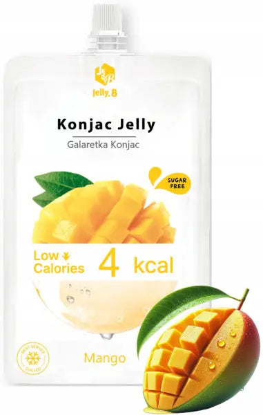 Jelly.B Konjac Drink Mango Flavor 150ml/ Jelly.B Konjaka Dzēriens Mango Garša 150ml - Oishii Asian Mart