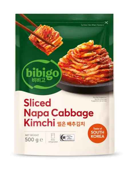 CJ Bibigo Sliced Kimchi 500g/ CJ Bibigo Sagriezts Kimči 500g