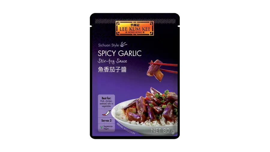 LKK Spicy Garlic Stir Fry 80g/ LKK Asa Ķiploku Wok Mērce 80g - Oishii Asian Mart