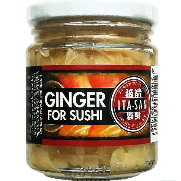 ITA-SAN Sushi Pickled Ginger 190g/ ITA-SAN Suši Marinēts Ingvers 190g - Oishii Asian Mart