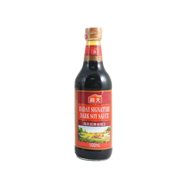 HADAY Signature Dark Soy Sauce 500ml/ HADAY augstākās kvalitātes tumšā sojas mērce 500ml - Oishii Asian Mart