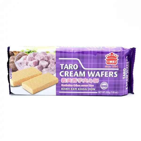 Imei Taro Cream Wafer 200g/ Imei Taro Krēma Vafeles 200g
