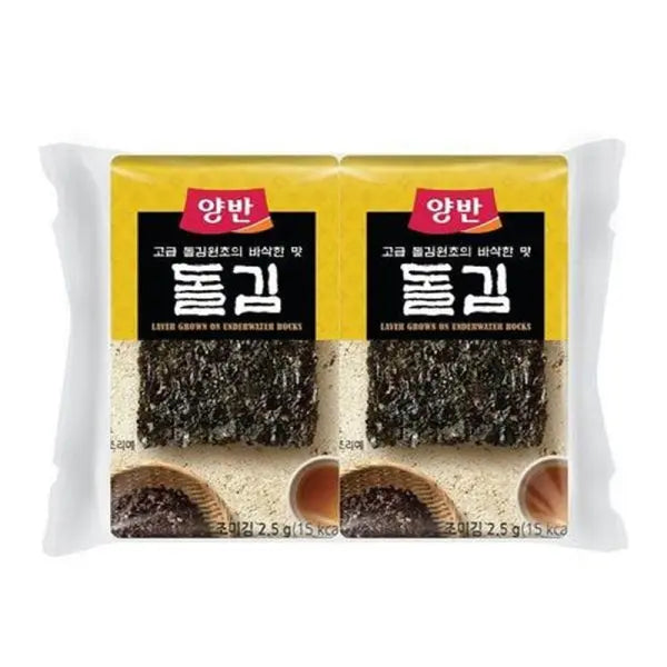 Dongwon seaweed roasted laver 8x3,5g/ Dongwon Grauzdētas Jūraszāles Lapas 8x3,5g - Oishii Asian Mart