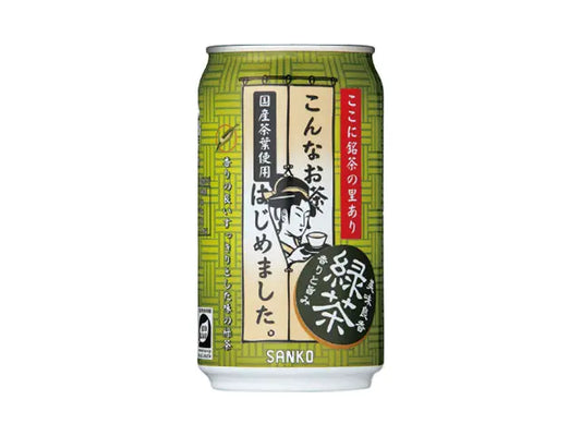Sanko Green tea 340g/ Sanko Zaļā Tēja 340g - Oishii Asian Mart