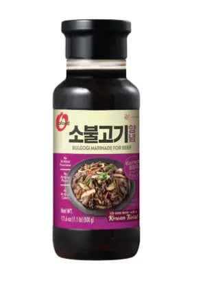 O'Food Beef Bulgogi Marinade 500g/ O'Food Liellopa Bulgogi Marināde 500g