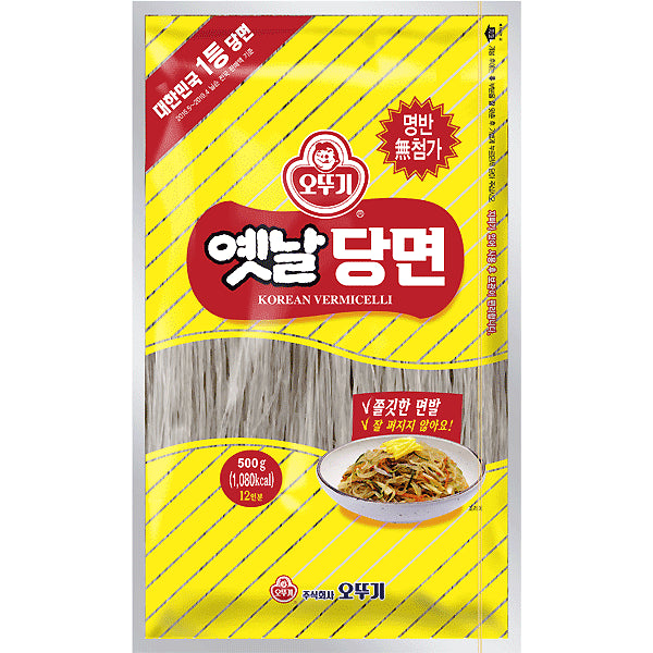 Ottogi Korean Glass Noodle 500g/ Ottogi Korejiešu Stikla Nūdeles 500g - Oishii Asian Mart