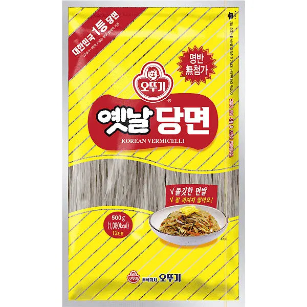 Ottogi Korean Glass Noodle 500g/ Ottogi Korejiešu Stikla Nūdeles 500g - Oishii Asian Mart