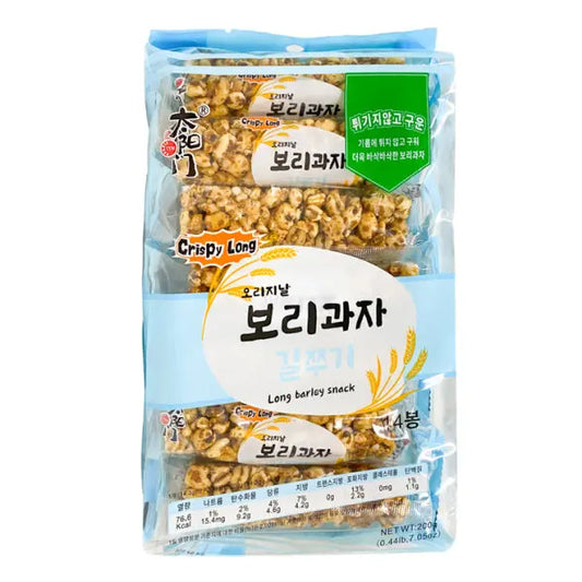 TYM Puffed Barley Snack 200g/ TYM Pūkotas Miežu Uzkodas 200g (Ķīna) TYM