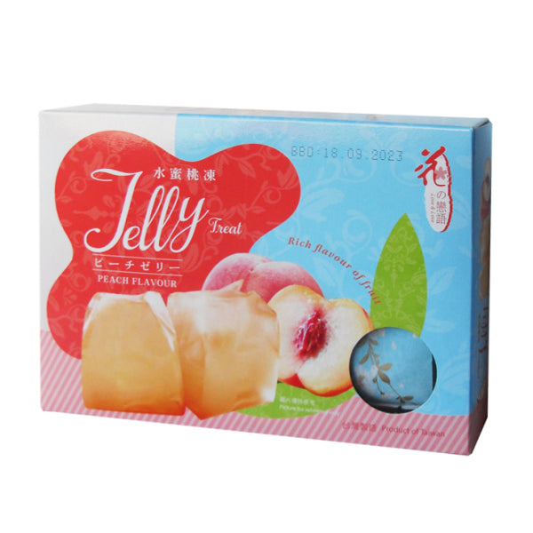 LL fruit jelly with peach flavour 200g/ LL Augļu Želeja ar Persiku Garšu 200g