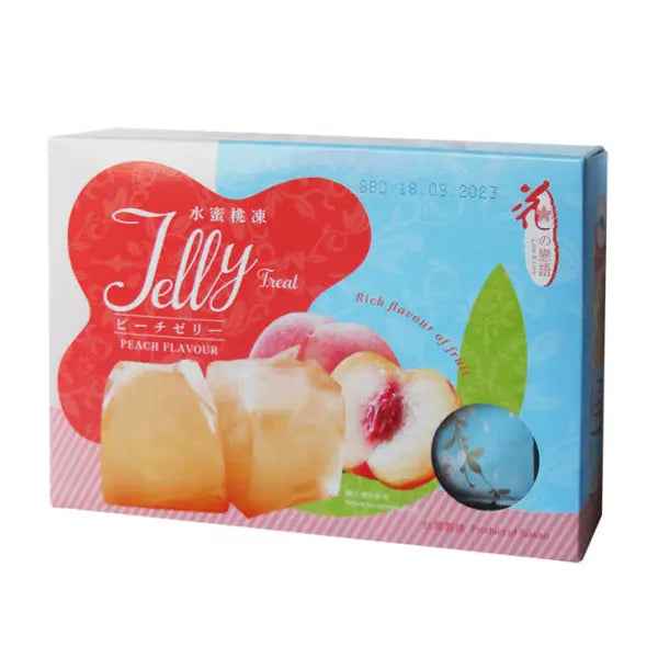 LL fruit jelly with peach flavour 200g/ LL Augļu Želeja ar Persiku Garšu 200g