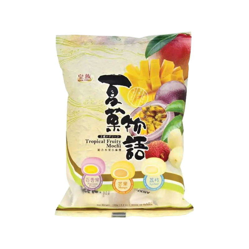 Tropical Fruity mini Mochi TW/ Tropu augļu mini moči - Oishii Asian Mart