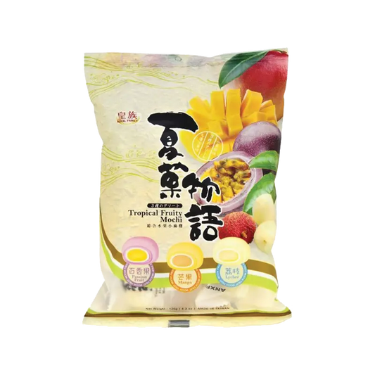 Tropical Fruity mini Mochi TW/ Tropu augļu mini moči - Oishii Asian Mart