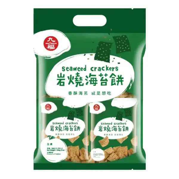 NICE CHOICE Seaweed Cracker 200g/ NICE CHOICE Jūraszāļu Krekeri 200g