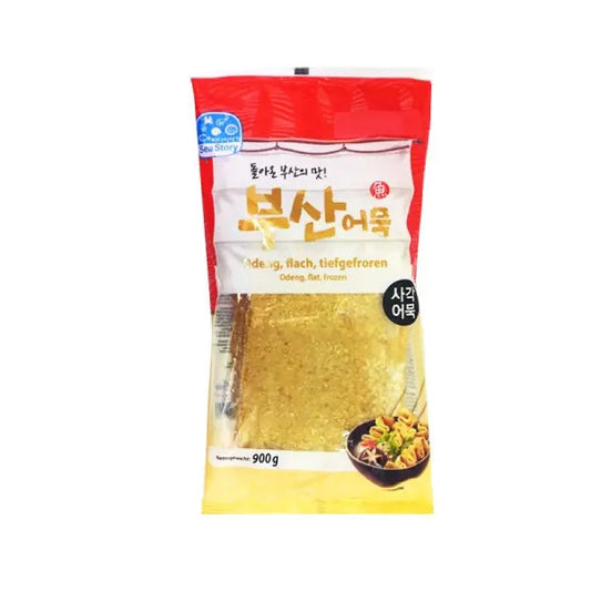 Fish Cake Original Square 900 g / Zivju pastas izstrādājums 900g (Koreja) GORAESA