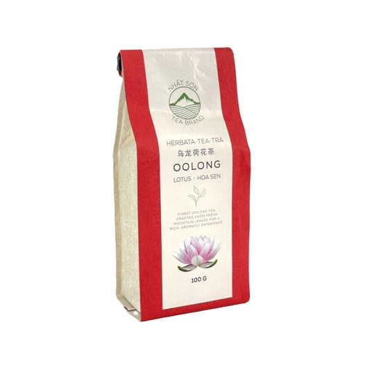 NHAT SON OLONG Lotus Tea 100g/ NHAT SON OLONG lotosa tēja 100g (Vjetnama) Oishii Asian Mart