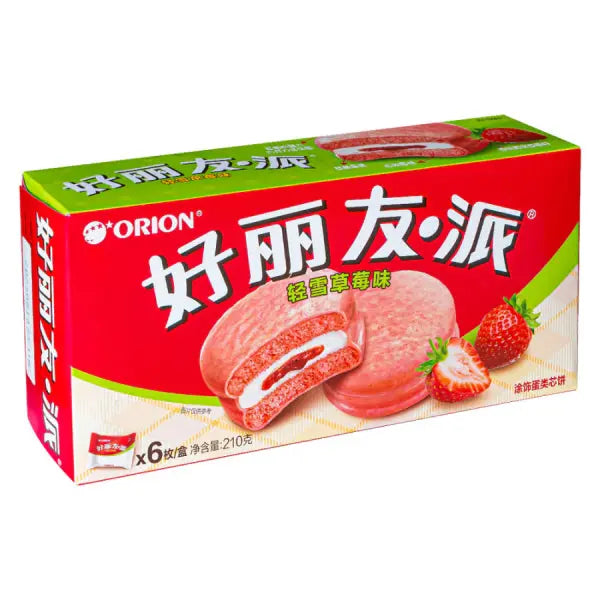 ORION Strawberry Pie 210g/ ORION Zemeņu Pīrāgs 210g (Ķīna) ORION