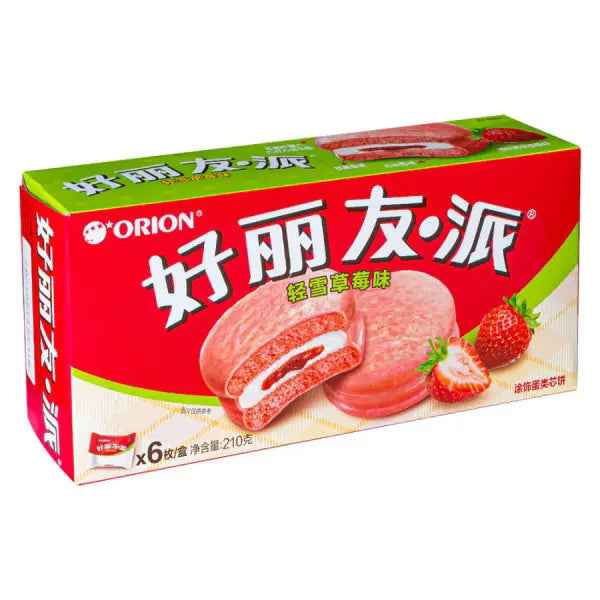 ORION Strawberry Pie 210g/ ORION Zemeņu Pīrāgs 210g