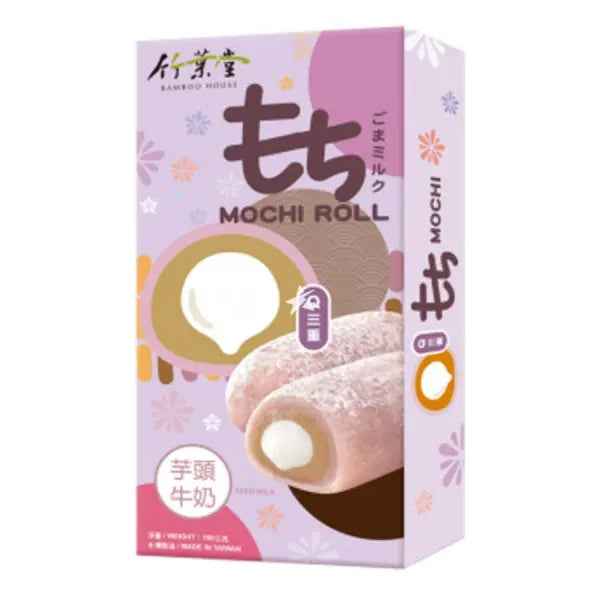 BAMBOO HOUSE Taro Mochi Roll 150g/ BAMBOO HOUSE taro moči rulete 150g