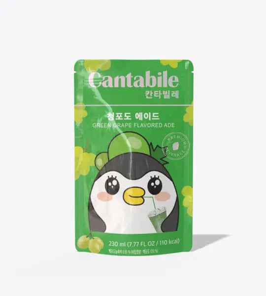 CANTABILE Green Grape 230ml/ CANTABILE zaļo vīnogu dzēriens 230ml