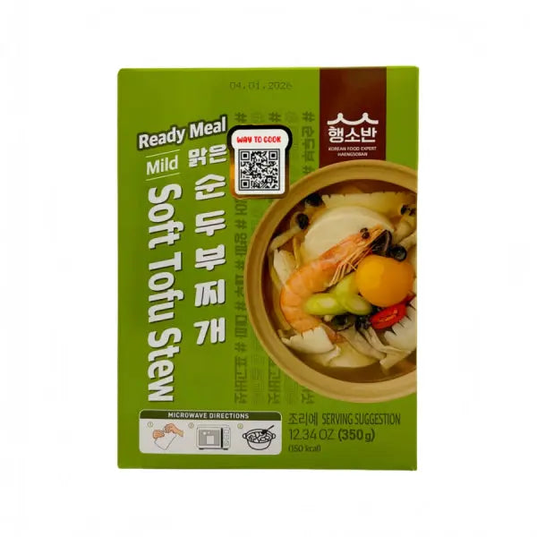 Haengsoban Instant Tofu Soup Mild 350g/ Tofu zupas savtējums, maigs 350 g (Koreja) Haengsoban