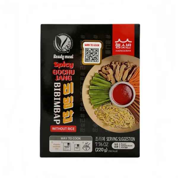 Haengsoban gatavā maltīte Bibimbap (bez rīsiem)