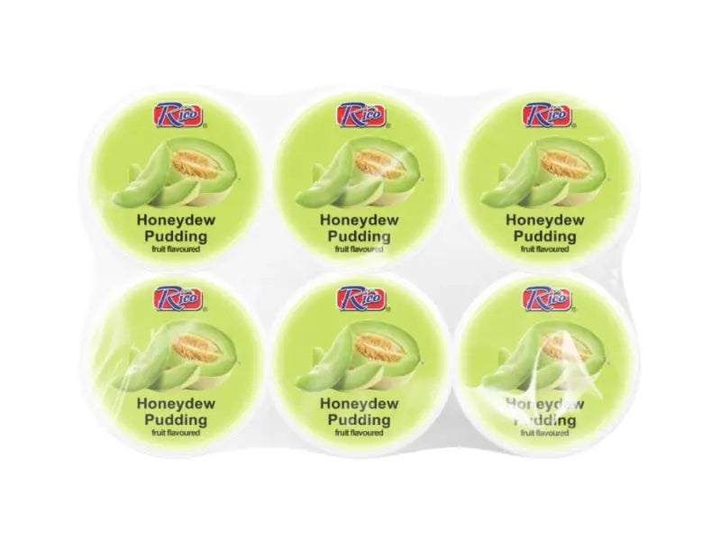 Rico medus melones pudiņš ar Nata de Coco 6×65g Rico