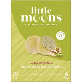 Little Moons pistāciju moči saldējums 192 g (APVIENOTĀ KARALISTE) LITTLE MOONS