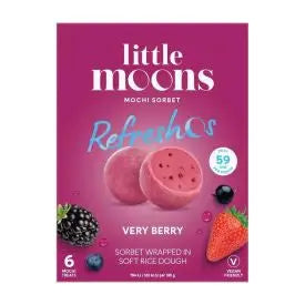 Little Moons ogu mix moči saldējums 192 g (APVIENOTĀ KARALISTE) LITTLE MOONS