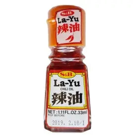 La-Yu Chili Oil 33ml/ La-Yu čili eļļa 33 ml (JAPĀNA) La-Yu
