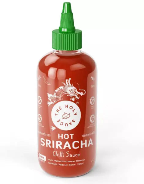 The Holy Sauce Sriracha Chilli Sauce 300ml (INDIA)/ The Holy Sauce Sriracha čili mērce 300 ml (INDIJA) The Holy Sauce