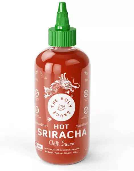 The Holy Sauce Sriracha Chilli Sauce 580g/ The Holy Sauce Sriracha čili mērce 580g