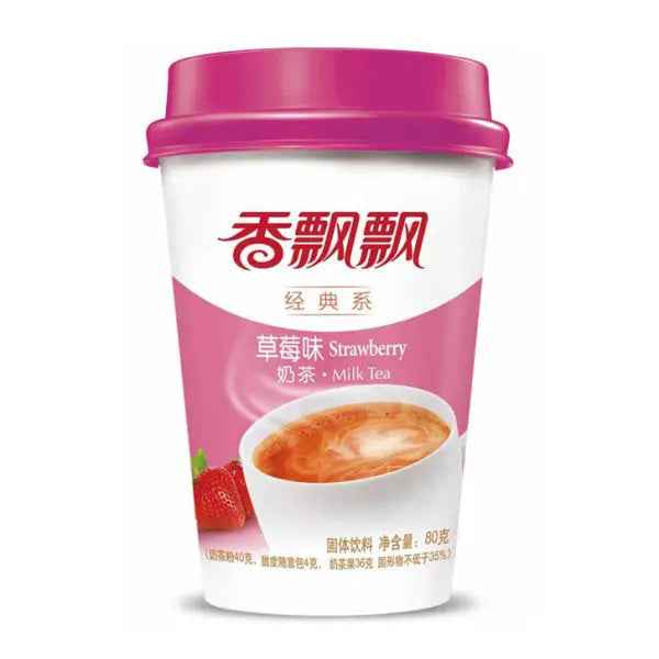 XPP Strawberry Milk Tea 80g/ XPP Zemeņu piena tēja 80g