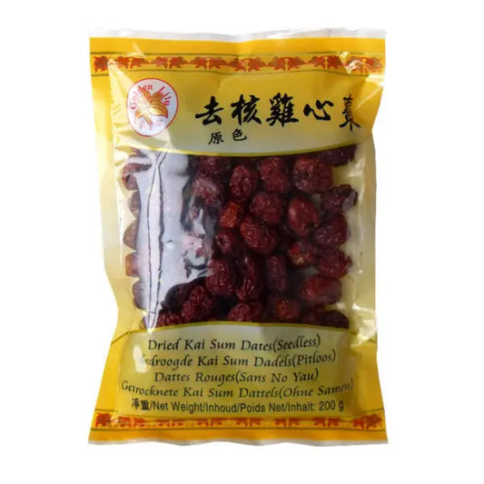 Golden Lily jujube kaltēti bezkaulu hurmas augļi 200 g (ĶĪNA) Golden Lily