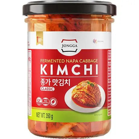 Jongga Mat kimči (sagriezts kāposts), bez glutēna, 350 g (POLIJA) JONGGA