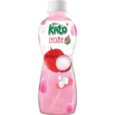 KATO Ličī sulas dzēriens ar Nata de Coco 320ml (TAIZEME) Oishii Asian Mart