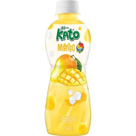 KATO Mango sulas dzēriens ar Nata de Coco 320 ml (TAIZEME) Oishii Asian Mart