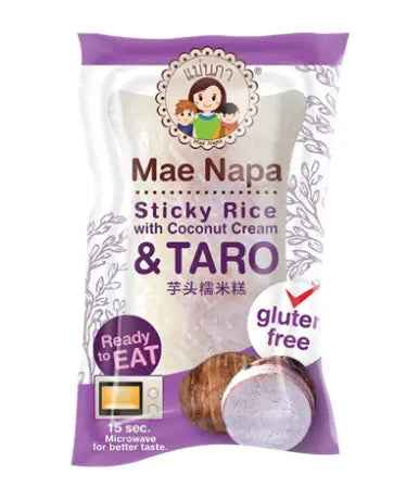 MN Glutinous Rice Coconut Taro 80G/ Lipīgie rīsi ar kokosriekstu un taro 80 g