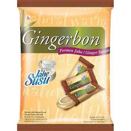 GINGERBON konfektes Jahe Susu 100 g