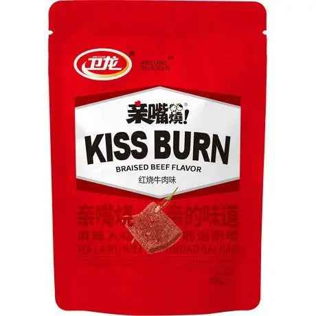 Kiss Burn Braised Beef Flavour 260g/ Kiss Burn liellopa gaļas garšas uzkoda 260 g
