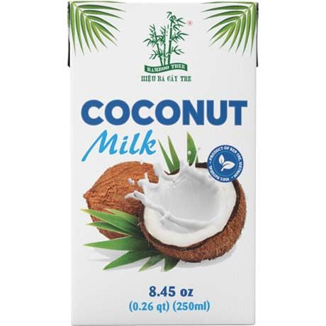 BAMBOO TREE Coconut Milk 250ml/ Kokosriekstu piens 250 ml (VIETNAMA) Oishii Asian Mart