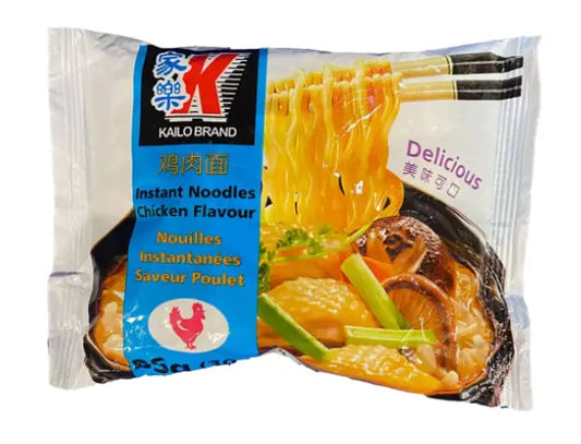 KAILO Instant Noodles Chicken 85g/ KAILO ātri pagatavojamās vistas nūdeles 85 g (ĶĪNA) Oishii Asian Mart