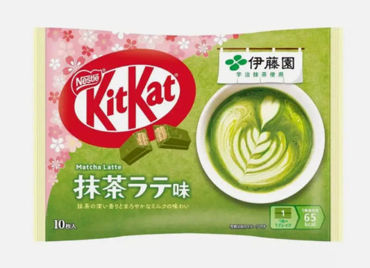 Nestlé KitKat ITO EN matcha latte 116g (JAPĀNA) Oishii Asian Mart