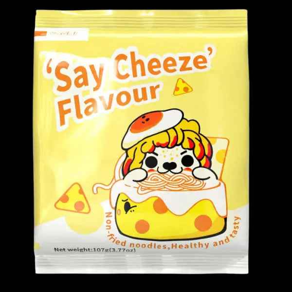 Youmi Say Cheese Spicy Noodle 107g/ Youmi Say Cheese assas nūdeles 107 g