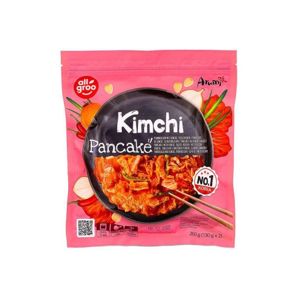 ALLGROO Kimchi Pancakes 260g / ALLGROO kimči pankūkas 260 g (KOREJA) Oishii Asian Mart